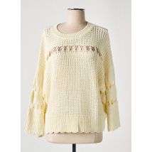 CIRCLE OF TRUST - Pull beige en coton - Femme - Taille 38 - Modz