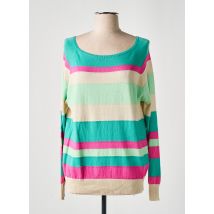 MALIPARMI - Pull bleu en coton - Femme - Taille 38 - Modz