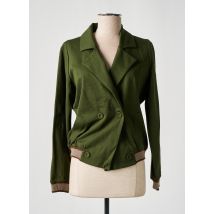 JUSTMINE - Blazer vert en viscose - Femme - Taille 38 - Modz