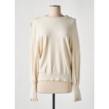 FABIENNE CHAPOT - Pull beige en viscose - Femme - Taille 40 - Modz