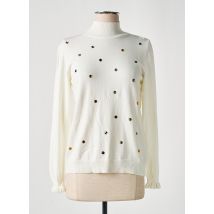 ELEONORA AMADEI - Pull beige en viscose - Femme - Taille 42 - Modz