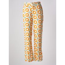 STORIATIPIC - Pantalon large beige en viscose - Femme - Taille 36 - Modz