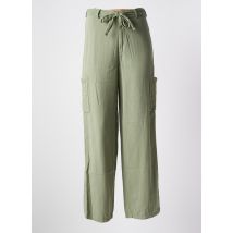 NOTSHY - Pantalon large vert en coton - Femme - Taille 36 - Modz