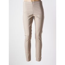 LAUREN VIDAL - Pantalon slim gris en viscose - Femme - Taille 46 - Modz