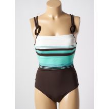 MAXMARA - Maillot de bain 1 pièce marron en polyamide - Femme - Taille 90B - Modz