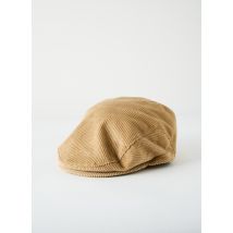CHAPELLERIE BRUN - Casquette beige en coton - Homme - Taille 56 - Modz