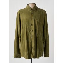 STRELLSON - Chemise manches longues vert en coton - Homme - Taille XL - Modz
