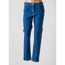 CHRISTINE LAURE - Jeans coupe slim bleu en coton - Femme - Taille 42 - Modz