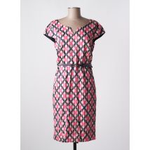 BETTY & CO - Robe mi-longue rose en coton - Femme - Taille 38 - Modz