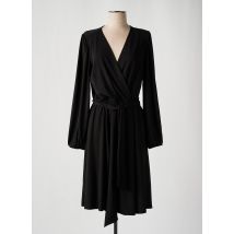 K-DESIGN - Robe mi-longue noir en polyester - Femme - Taille 38 - Modz