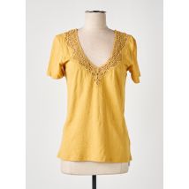 7 SEASONS - Top jaune en lin - Femme - Taille 38 - Modz