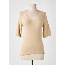 PULL & MAILLE - Pull beige en metal - Femme - Taille 36 - Modz