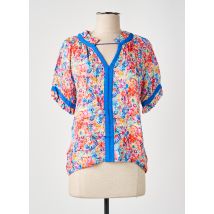 PAUL BRIAL - Top bleu en viscose - Femme - Taille 40 - Modz