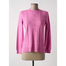 MINO MORA - Pull rose en merinos - Femme - Taille 46 - Modz
