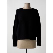 CARTA LIBERA - Pull noir en viscose - Femme - Taille 36 - Modz