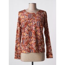 DIANE LAURY - T-shirt marron en polyester - Femme - Taille 42 - Modz