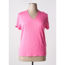 MARBLE - T-shirt rose en viscose - Femme - Taille 46 - Modz