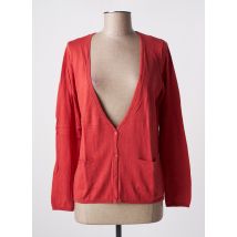 LES ESSENTIELS BY MARIE SIXTINE - Gilet manches longues orange en coton - Femme - Taille 38 - Modz