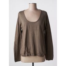 LES ESSENTIELS BY MARIE SIXTINE - Pull vert en coton - Femme - Taille 40 - Modz