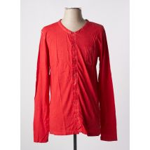 SOLID - Veste casual rouge en coton - Homme - Taille M - Modz