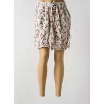 GRACE & MILA - Jupe courte beige en viscose - Femme - Taille 40 - Modz