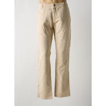 KNOWLEDGE COTTON APPAREL - Pantalon chino beige en lin - Homme - Taille TU - Modz