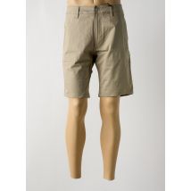 RAW-7 - Bermuda beige en coton - Homme - Taille W35 - Modz