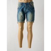 BLEND - Bermuda bleu en coton - Homme - Taille 44 - Modz