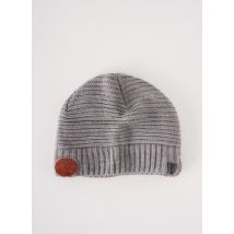 80DBORIGINAL - Bonnet gris en acrylique - Unisexe - Taille TU - Modz