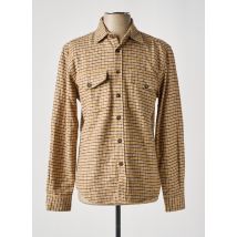 BY CHARLIE B - Chemise manches longues jaune en coton - Homme - Taille M - Modz