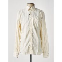 A.B.C.L - Chemise manches longues beige en coton - Homme - Taille S - Modz