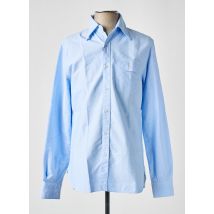A.B.C.L - Chemise manches longues bleu en coton - Homme - Taille M - Modz