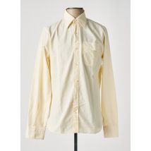 A.B.C.L - Chemise manches longues beige en coton - Homme - Taille L - Modz