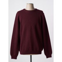NITTO KNITWEAR - Pull rouge en merinos - Homme - Taille M - Modz