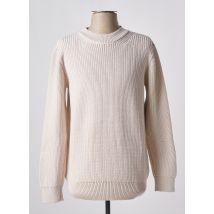 NITTO KNITWEAR - Pull beige en merinos - Homme - Taille XL - Modz