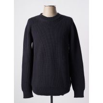 NITTO KNITWEAR - Pull bleu en merinos - Homme - Taille L - Modz