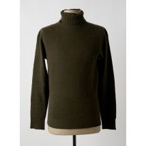 BOB - Pull col roulé vert en laine - Homme - Taille M - Modz