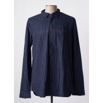 BY CHARLIE B - Chemise manches longues bleu en coton - Homme - Taille XL - Modz