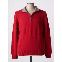 BY CHARLIE B - Pull rouge en laine vierge - Homme - Taille 4XL - Modz