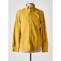 BY CHARLIE B - Chemise manches longues jaune en coton - Homme - Taille XXL - Modz