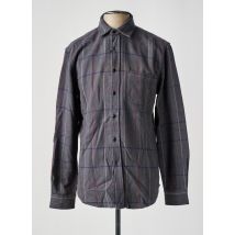 BY CHARLIE B - Chemise manches longues gris en coton - Homme - Taille M - Modz