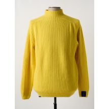 FLY3 - Pull jaune en laine vierge - Homme - Taille XL - Modz