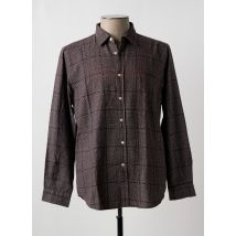 BY CHARLIE B - Chemise manches longues marron en coton - Homme - Taille XXL - Modz