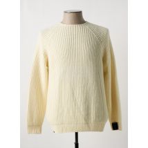 FLY3 - Pull blanc en laine vierge - Homme - Taille 3XL - Modz