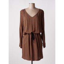 LE PETIT BAIGNEUR - Robe mi-longue orange en viscose - Femme - Taille 42 - Modz