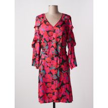 JUS D'ORANGE - Robe mi-longue rose en polyester - Femme - Taille 38 - Modz