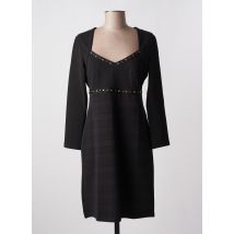 JUS D'ORANGE - Robe mi-longue noir en polyester - Femme - Taille 36 - Modz