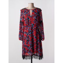 JUS D'ORANGE - Robe mi-longue rouge en polyester - Femme - Taille 38 - Modz