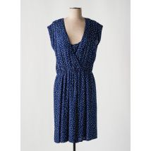 C'EST BEAU LA VIE - Robe mi-longue bleu en viscose - Femme - Taille 40 - Modz