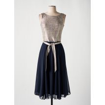 VERA MONT - Robe mi-longue bleu en polyester - Femme - Taille 38 - Modz
